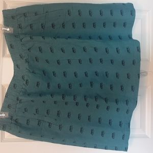 Elephant print skirt